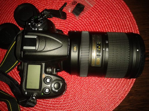 Our new camera Nikon D7000, with 18-300mm 